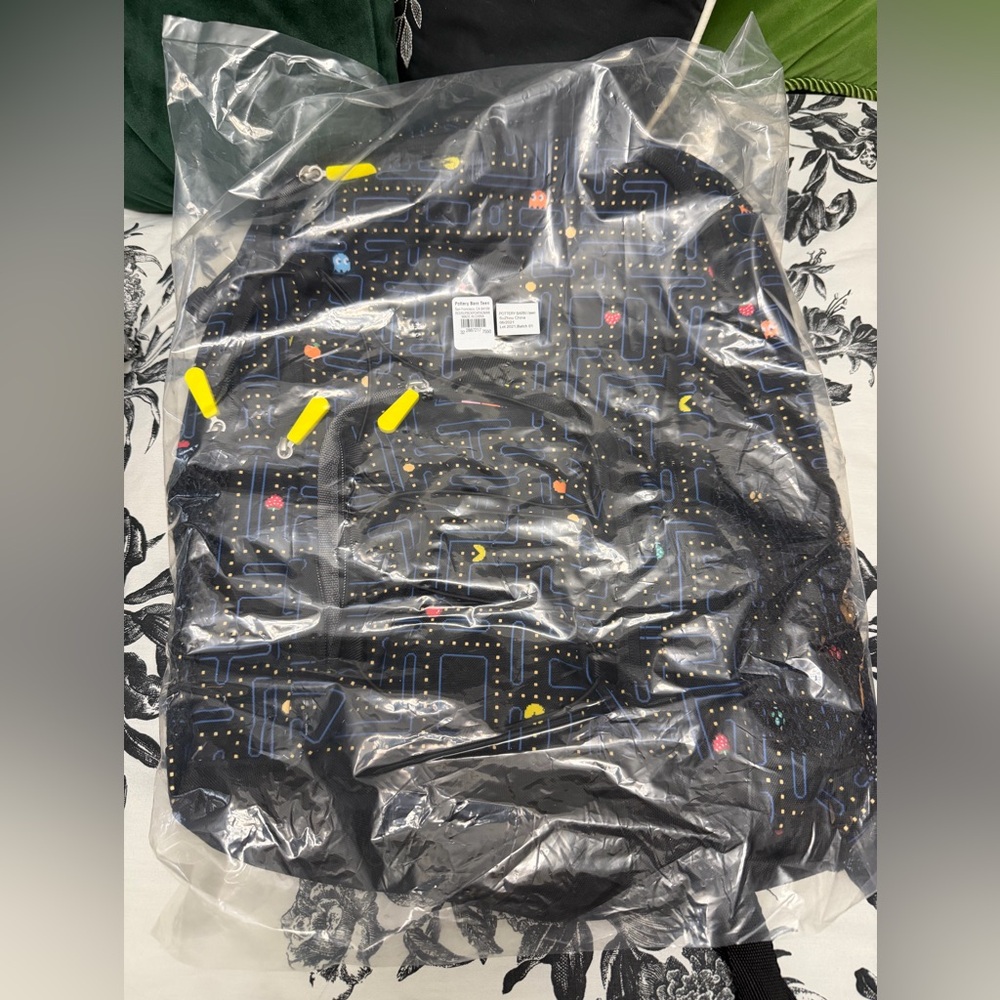 Pac Man pottery Barn Bookbag brand new with tags